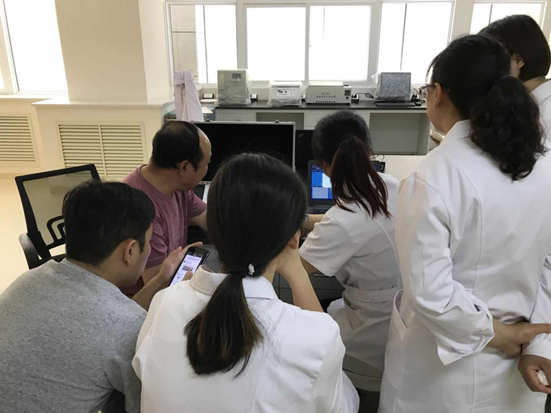 便携式草莓视频黄色成人检测仪走进石家庄中冀康复医院治疗草莓视频黄色成人方便快捷准确 便携式草莓视频黄色成人检测仪走进石家庄中冀康复医院治疗草莓视频黄色成人方便快捷准确