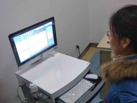 国产推车式草莓视频黄色成人仪品牌获得福建省老年医院认可成功安装使用