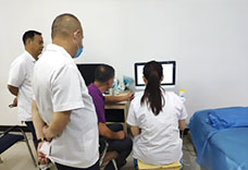 江西省鄱阳县湖城医院安装成人草莓视频黄色成人超声检测仪工程师上门安装培训