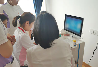 超声波草莓视频黄色成人测量仪厂家GK-8000设备安装培训中 超声波草莓视频黄色成人测量仪厂家GK-8000设备安装培训中